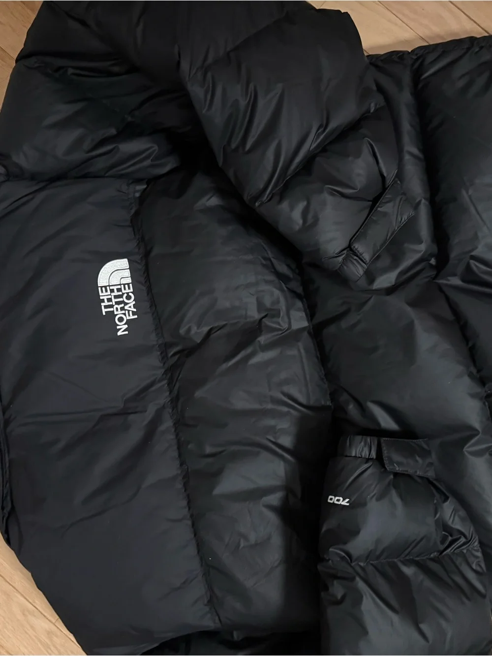 NWOT The North Face Black Nuptse 700 fill Men's Puffy Jacket